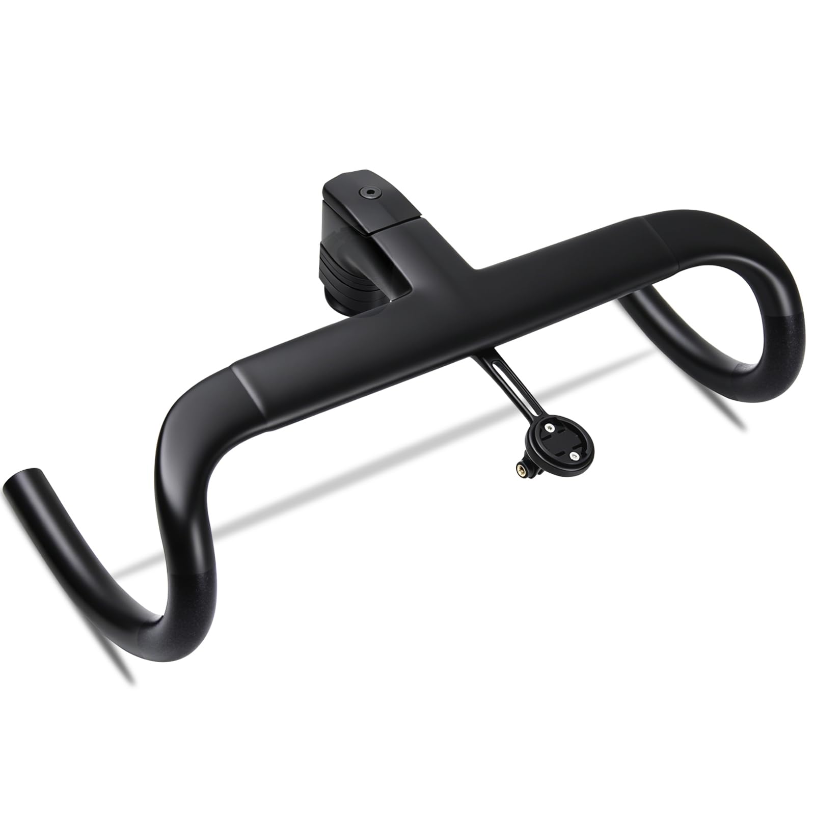 manubrio integrato bici corsa RXL SL manubrio bici da corsa compact 400*70 | UD opaco,venire con distanziatore attacco,1-1/8",manubrio dal design compatto