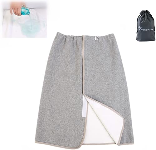 WEEOATAR Colchón unisex para incontinencia, falda de pañal lavable para adultos de alta absorción, tapete de cama reutilizable, falda urinaria para