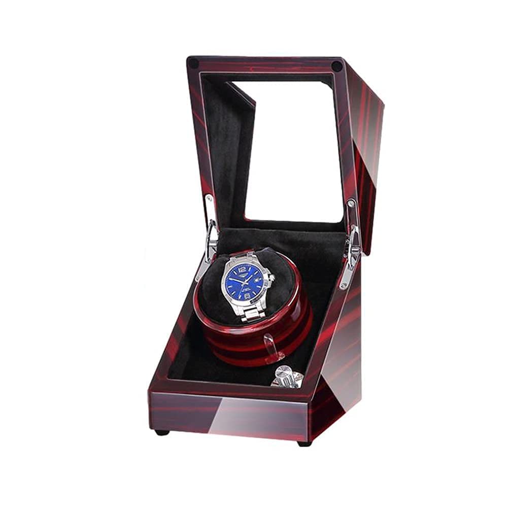 MYUYEE Watch Winder Automatic Watch Winder Case With Quiet Motor 5 Rotation Modes Led Backlight Fit Lady And Man Automatic Watches Watch Winder