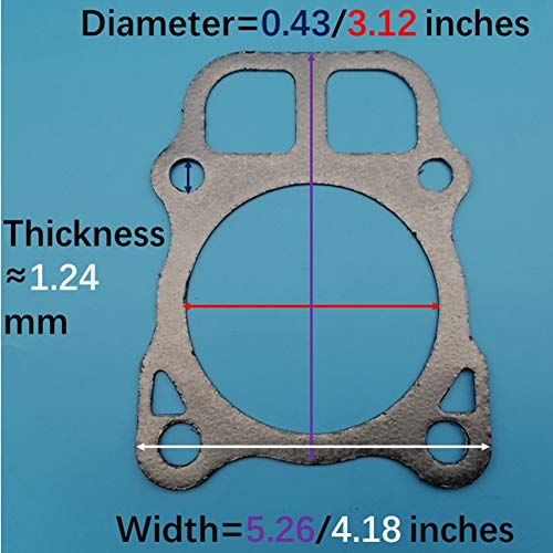 Image of 24 041 08-S 24 841 01-S 24 841 02-S Cylinder Head Gasket Set Kit for Kohler 24 041 40-S 24 041 33 24 841 40-S Generator Engine CH18 CH19 CH20 CH21 CH22 CH23 CH24 CH25 Z411