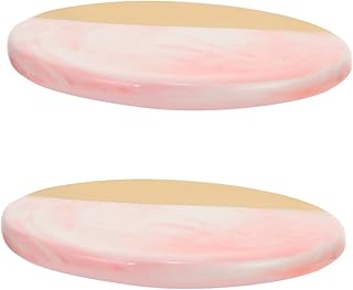 Beaupretty Bandeja De Mistura De Maquiagem De Arte Para Unhas Palete De Maquiagem Bandeja De Bugigangas Ferramenta De Exibição De Unhas Manicure Arte Para Unhas Bandeja De Mistura De Unhas