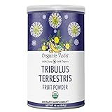 Organic Veda Tribulus Terrestris Powder - USDA Certified, Non-GMO