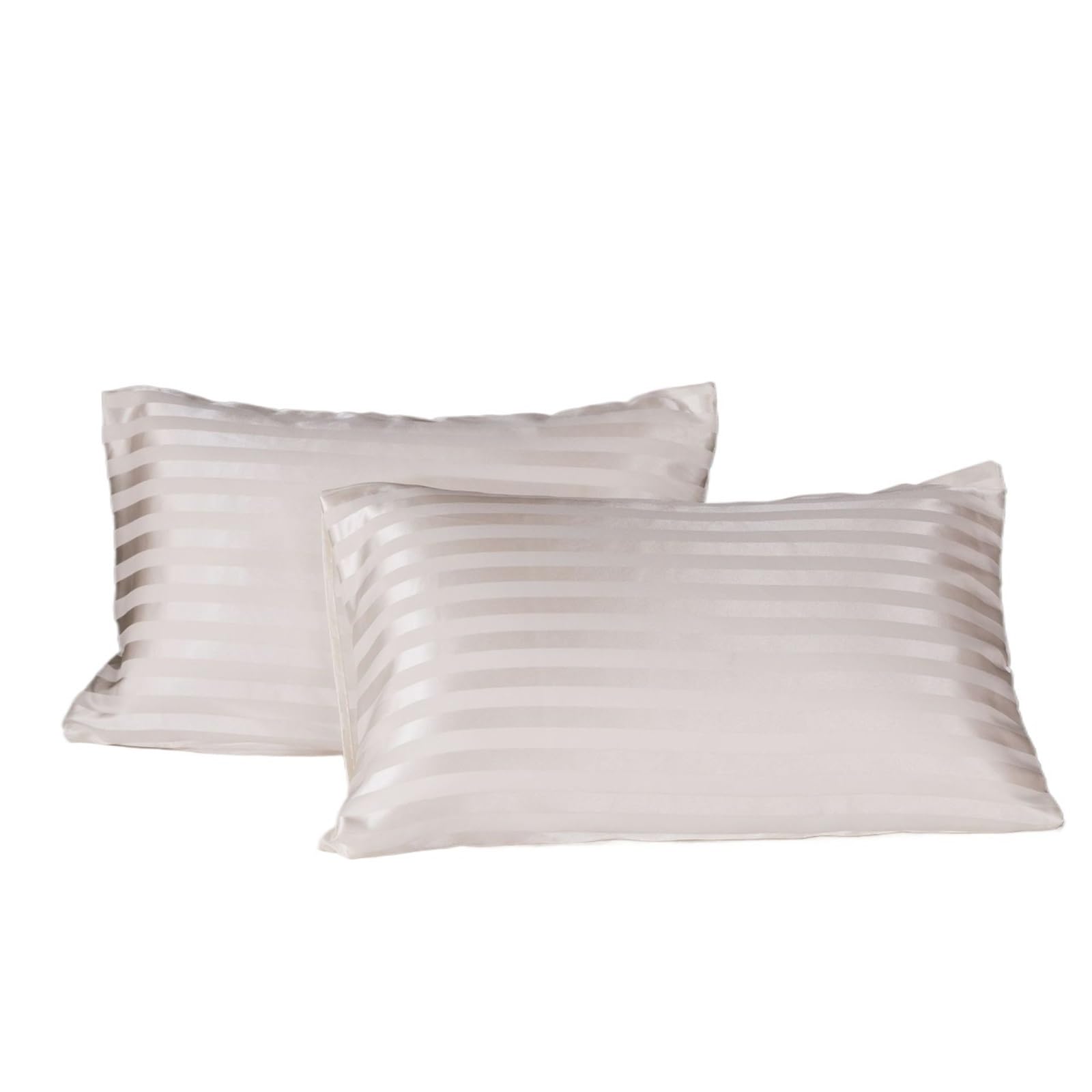 Silk Pillowcase Satin Pillow Case For Hair Skin Silk Pillowcase Pillowcases Set Silky Cover(Color 1,51x66cm(20x26in))