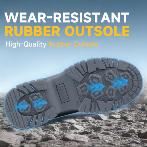 Image of Steel Toe Work Boots for Men Puncture Resistant Safety Boots