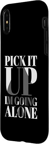 Miniatura 2 de iPhone XXS Pick It Up Im Going Alone Euchre Case