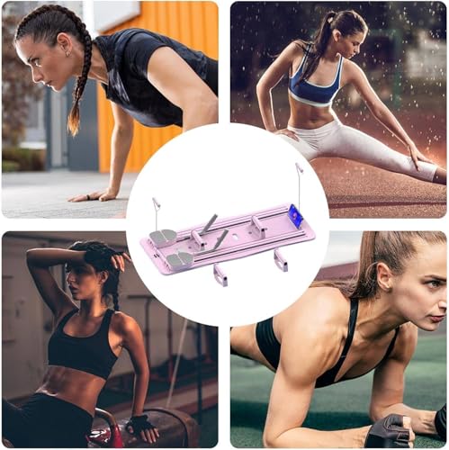 Máquina De Pilates Reformer 4 Em 1, Equipamento De Pilates, Prancha De Fitness Pilates, Reformer De
