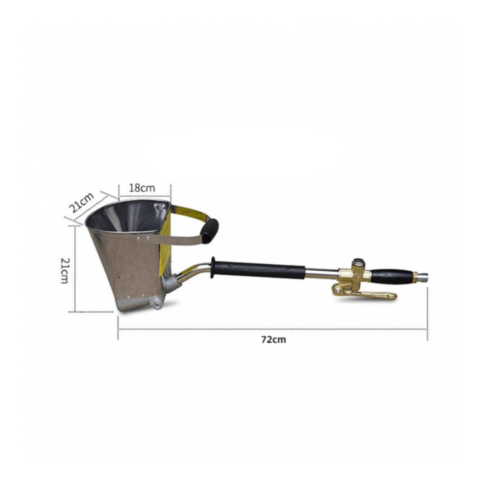 Qianly Proyectadora Cemento Neumático Pistola Pulverizadora Estuco Ergonómico Herramienta para Reparaciones, style to 1