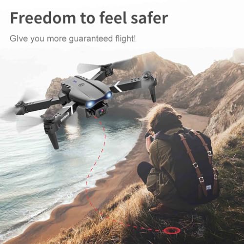 Brushless Motor Drone Drones With Camera For Adults 4K, High-definition Aerial Photography Obstacle Avoidance Four Aircraft Positioning Long Remote Control Aircraft, 10 Year Old Boy Gift Ideas, - Image 3