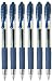 Pilot G2 Blue Retractable Rollerball Pen Pens Extra Fine Gel Ink Refillable 0.5mm Nib Tip 0.3mm Line G2-5 (Pack Of 6)