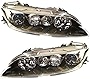 Evan-Fischer Headlight Set Compatible with 2006-2008 Mazda 6 Left Driver and Right Passenger Side Halogen