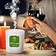 Aroma Kerze Zitronengras 200 g - Aromatherapie Sojawachs Kerzen mit Zitronengrasöl - Vegan Soja Wachs mit Ätherischen Ölen - Kerzengeschenk - Duftkerze im Glas - bis zu 45 Stunden Brenndauer