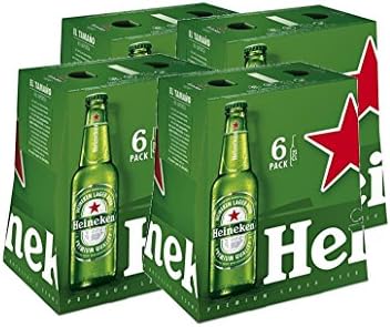 Heineken cerveza lager Pack Botella, 24 x 25cl