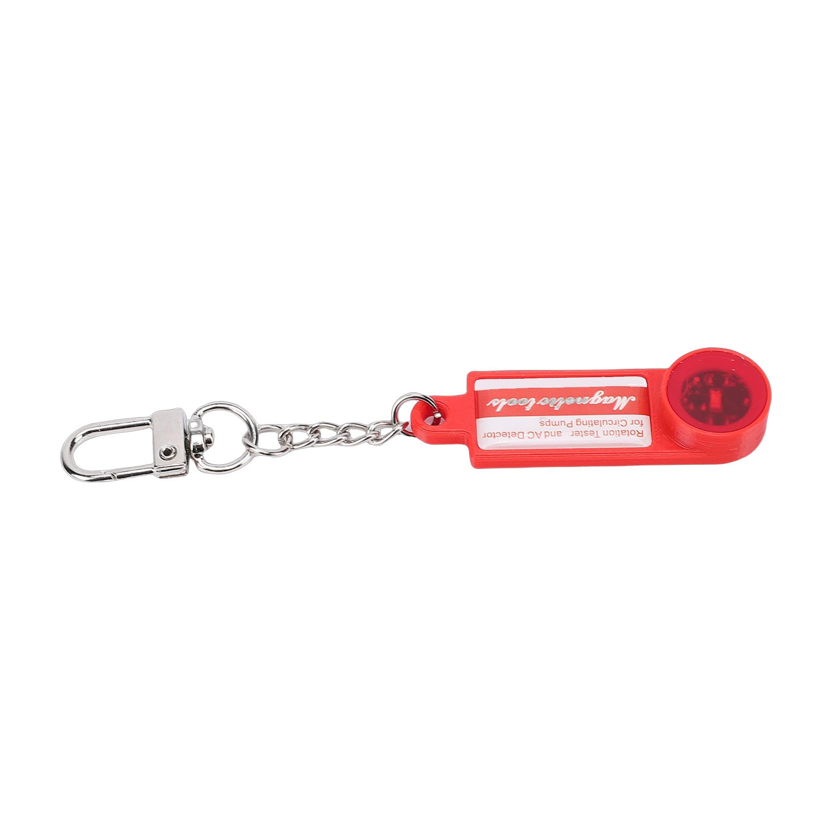 ANGGREK Testeur de Bobine D’électrovanne, Indicateur de Champ Magnétique en PVC pour Bobines AC/DC, Détecte le Sens de Rotation de la Pompe pour les Professionnels de la Maintenance CVC