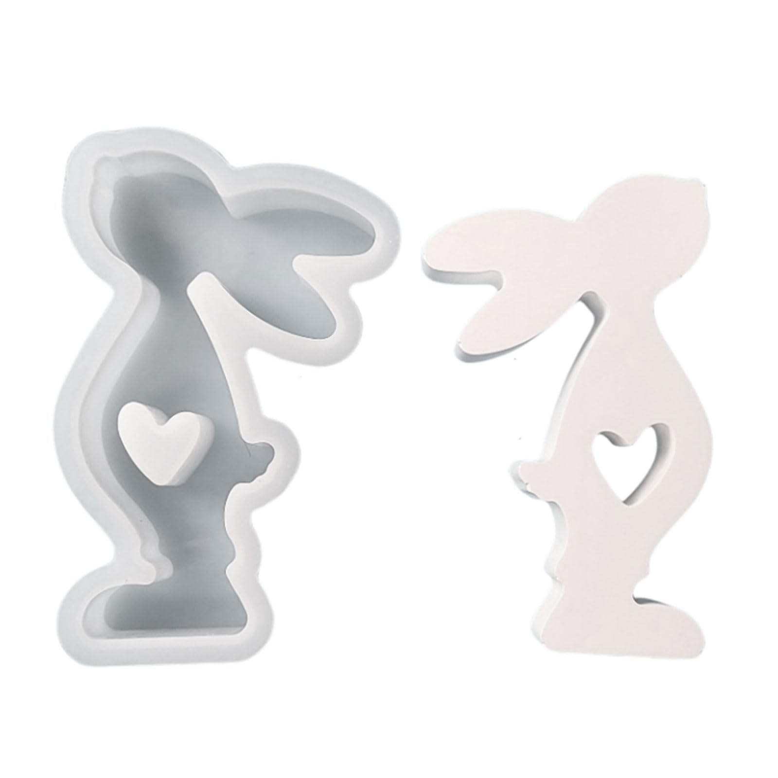 Alksubbm Resins Mold Easter Silicone Craft Soap Baking Home Decorations Silicone Making