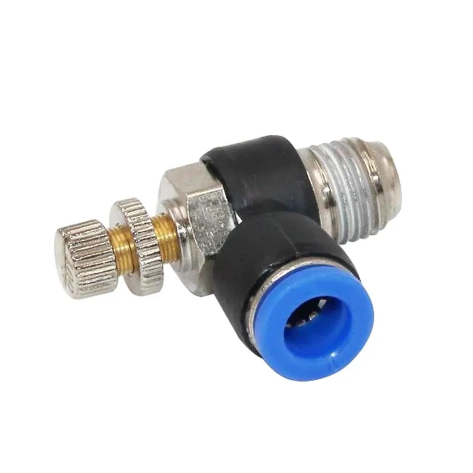 30 Uds Conector Rápido Regulador De Presión Válvula De Acelerador Accesorios De Compresor for Sistemas Neumáticos De Aire joyous(SL10-02 30PCS)