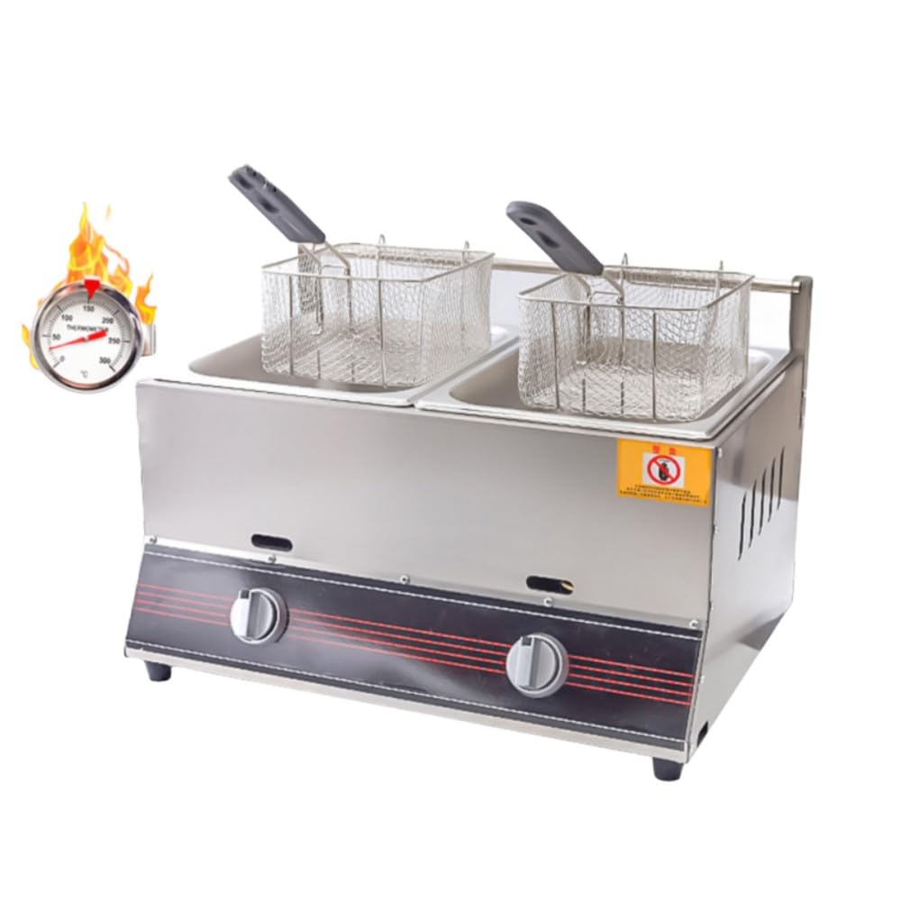 Amazon.co.jp: 電気フライヤー ガスフライヤー複数仕様ダブル