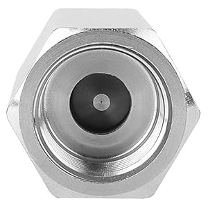 Tomvorks Edelstahl Sechskant Rohrverschluss 1/8