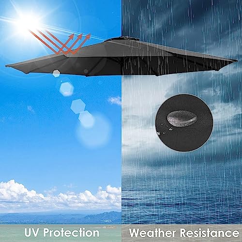 Parasol portable à hauteur réglable pour bloquer les UV d'été - 5