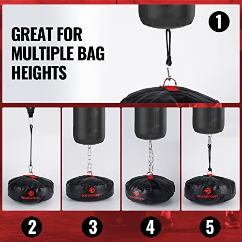 Double End Bag Anchor Skidproof Heavy Bag Anchor Bag, HeavyDuty Floor Anchor for Boxing Bags