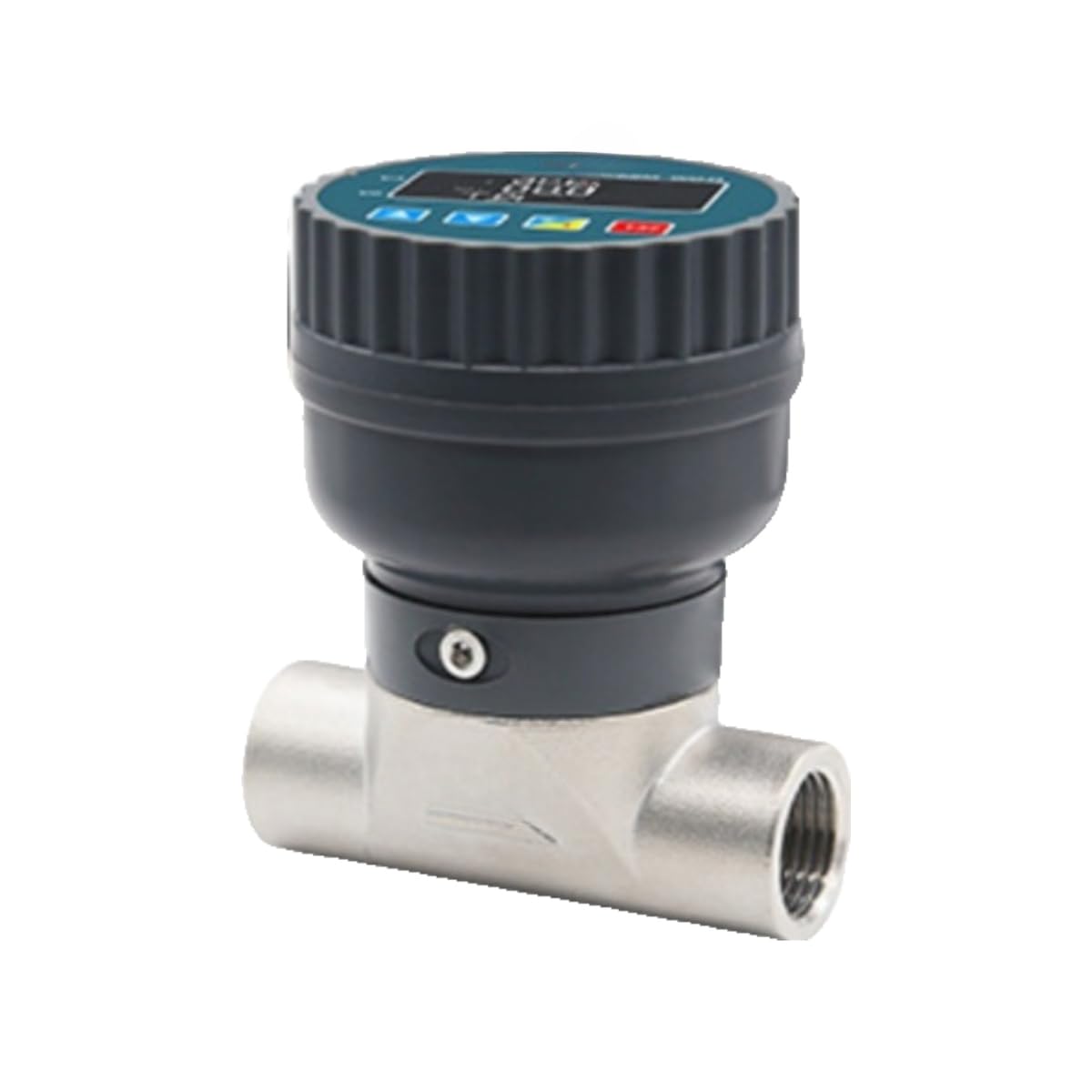 Medidor de flujo digital DN32 en acero inoxidable con transmision de datos 485 de 1.25 pulgadas 2