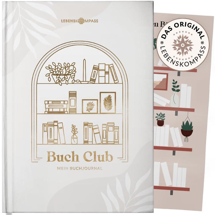 Lebenskompass Buchclub - Das Lesetagebuch & Book Journal 