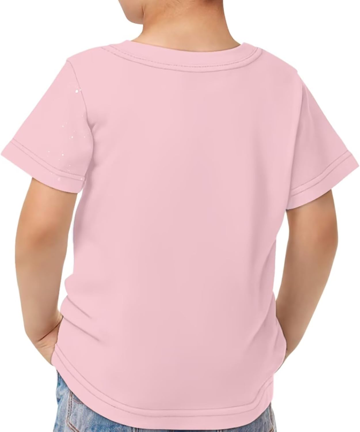 Xhuibop Kids Tshirts Girls Boys 3-16 Years Summer Clothes for Teens Loose Fitting Tops - Image 4