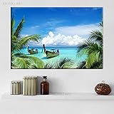 ❤Leinwandbild mit Rahmen,Bilder von jedem Zimmer - Ganz egal, ob Bilder oder Poster für Wohnzimmer, Schlafzimmer, oder Flur, ein ansprechendes Bild ist ein unschlagbares Deko Element für jedes Zuhause.