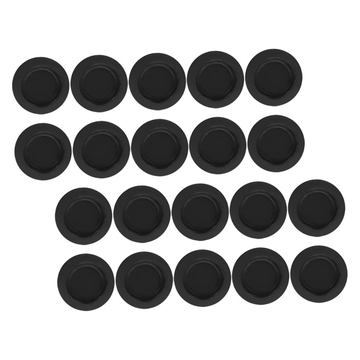 Toddmomy 20Pcs Money Bank Bottom Stoppers Rubber Coin Saving Box Plugs Replacement Covers for Piggy Bank Inner Diameter Fit for Secure Protection and Easy Installation