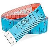 REIDEA Clothing Measure Tape Dual Sided, 60in/150cm Soft Fabric Tape Measure for Body Measurement Fi