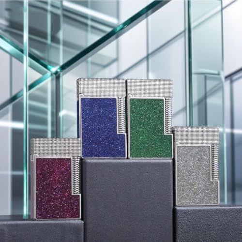 Encendedor para hombre de alta gama recargable verde miniatura 3