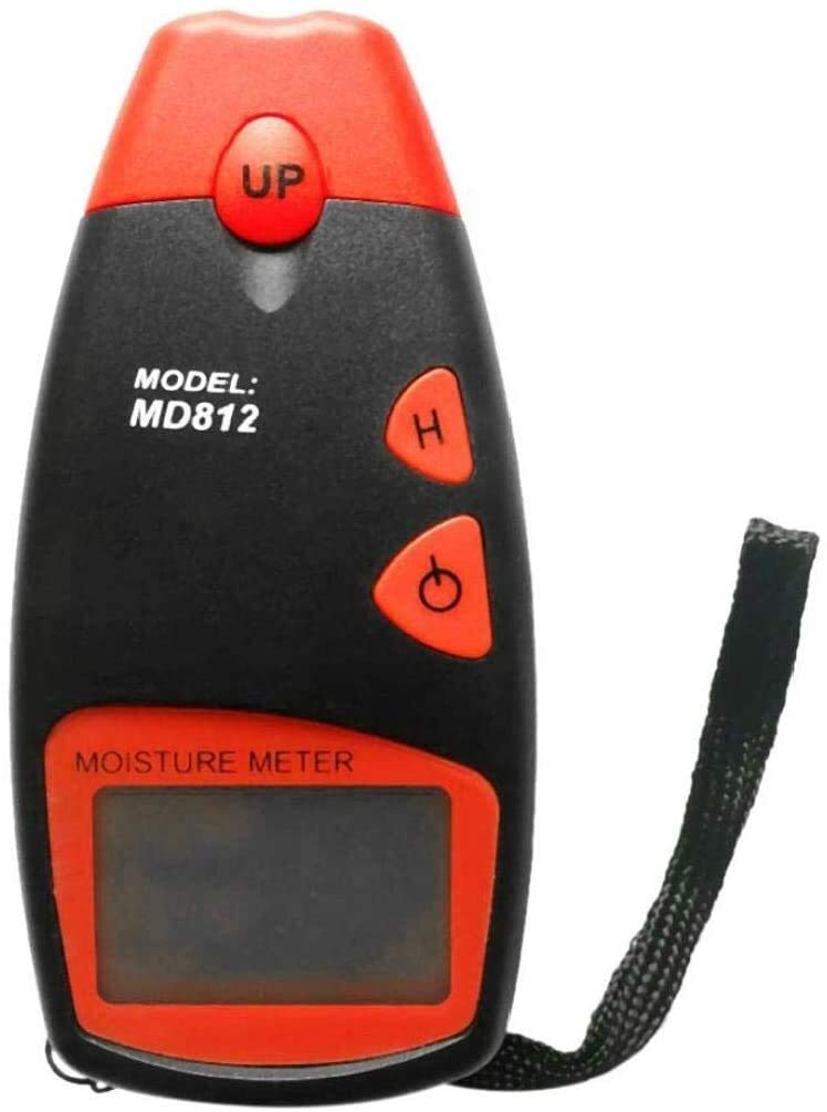 Wilgotność drewna Miernik Wilgotności Wykrywacz testera Wilgoć Detektor z wyświetlaczem LCD do ścian materiału budowlanego