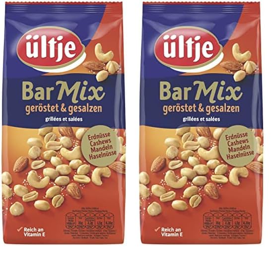 ültje Bar Mix, geröstet & gesalzen, 1.000g (Packung mit 2)