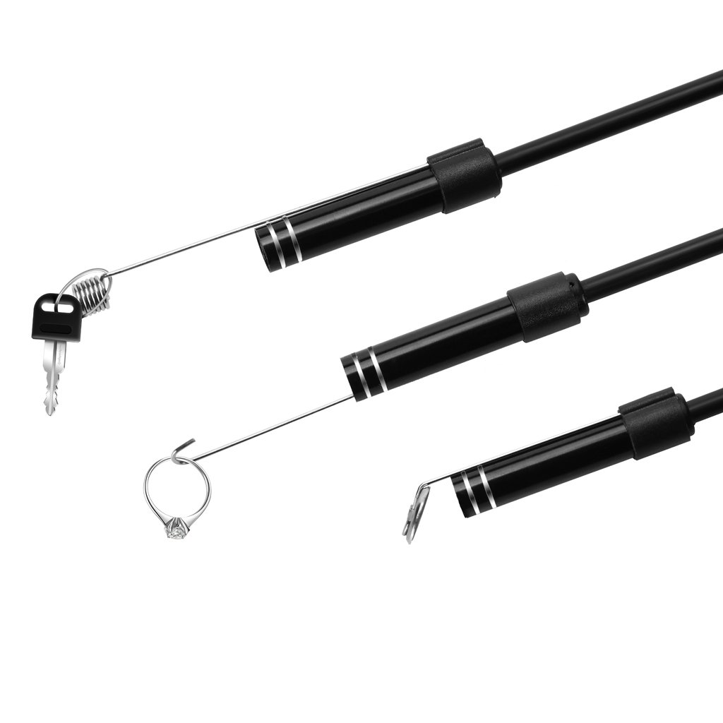 CALANDIS 7Mm 6 Led Borescope Snake Inspection Camera Scope for Android & Pc 1.5M