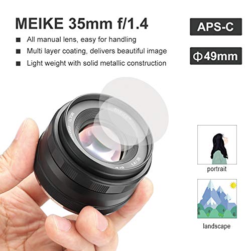 MEIKE MK-35mm F/1.4 Manual Focus Large Aperture