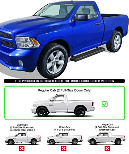 Estribos APS Running Boards 6 pulgadas Acero Inox miniatura 2