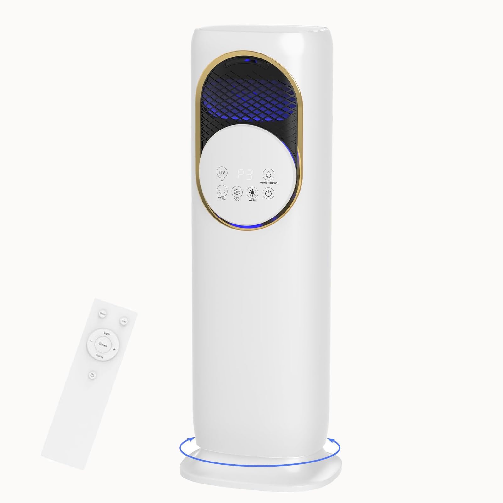 Ventilateur de refroidissement avec humidificateur d'air pour stopper l'air sec