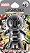 Lip Smacker Marvel Lip Balm Keychain, Clear & Glossy, Fun & Giftable, Cruelty Free - Black Panther