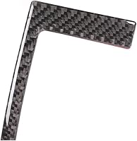 Vista 8 de YIWANG Cubierta de marco de fibra de carbono real Co-Pilot en forma de U para Land Rover Discovery Sport 2015-2019 Accesorios de automóvil