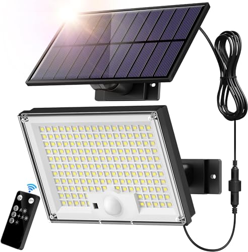 Gusicil Solar Lights for Outside Motion Sensor Outdoor Lights 1Pack