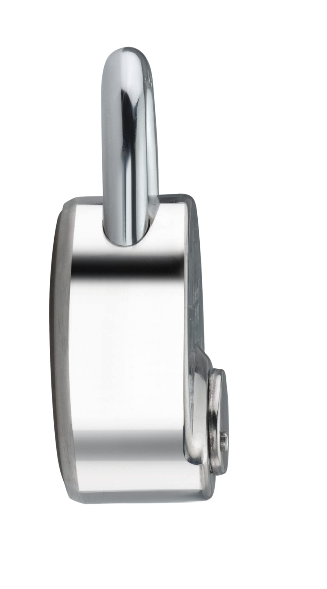 Link® Hi-Tech 67mm Round Lock | Stainless Steel Body | Hardened Shackle |1 Padlock|3 Silver Keys with Hi-Tech Nickle & Keychain | Made in India| — Amazon image 2