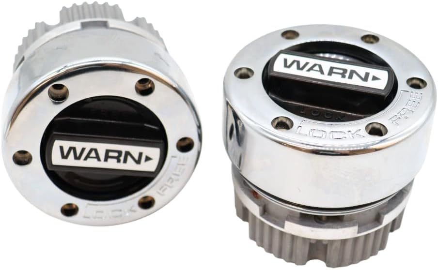 WARN 9790 Standard Manual Locking Hub with 19 Splines, 1 Pair