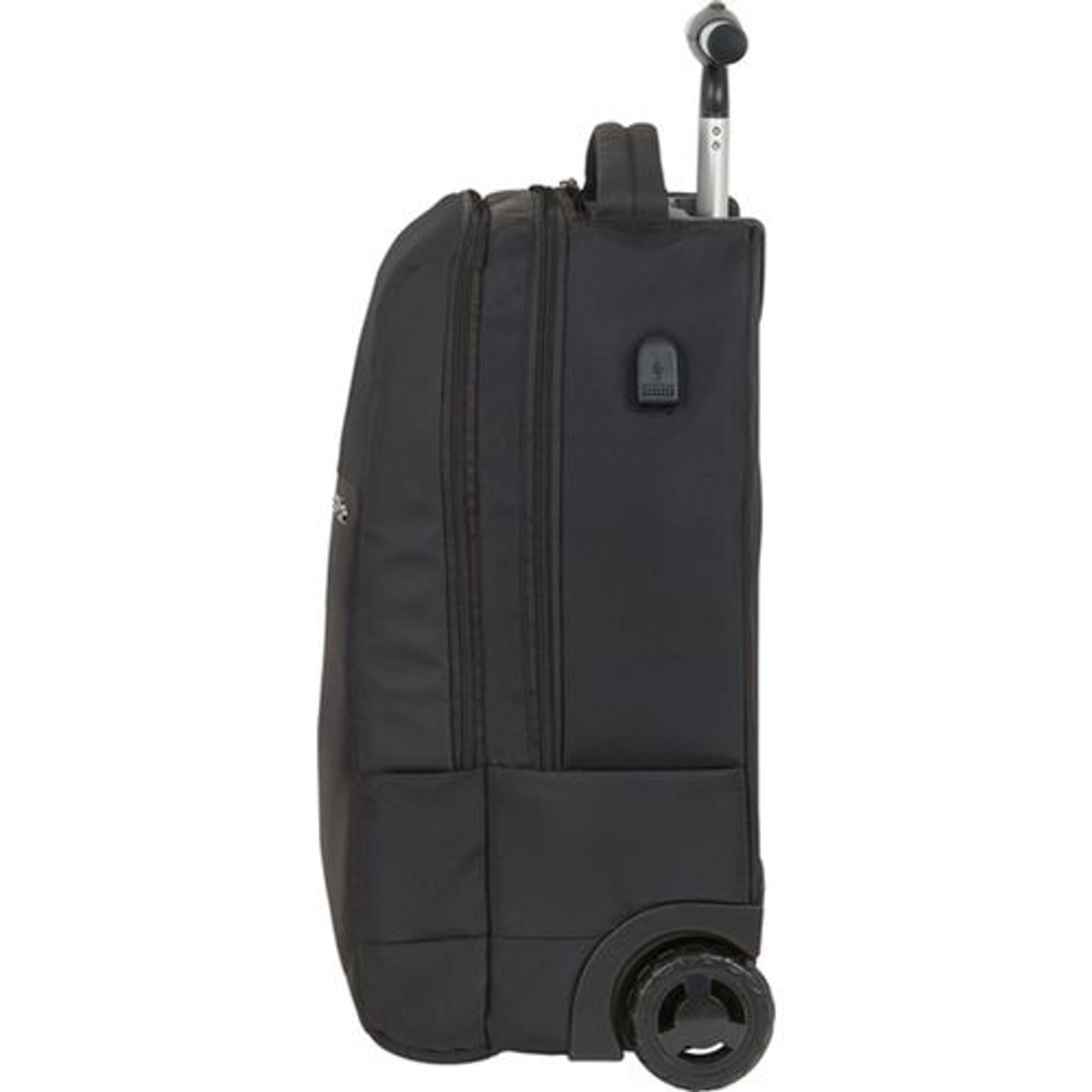 SAFTA | Zaino per laptop da 13,3 pollici Business Black Design Executive - Zaino portatile con porta USB e scomparto imbottito, leggero e funzionale