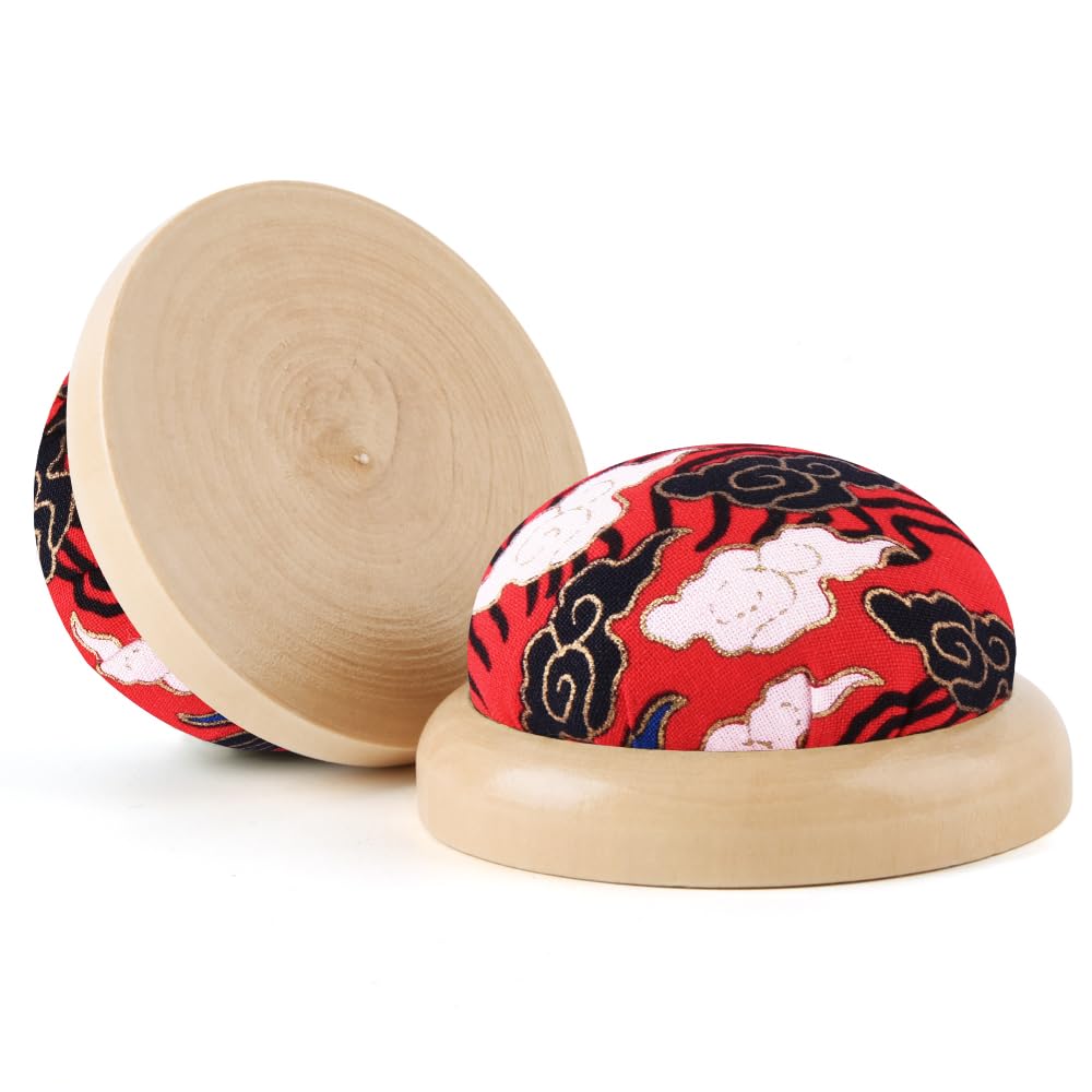 1Pcs Round Pin Cushion for Sewing Quilting Accessory or DIY Crafts