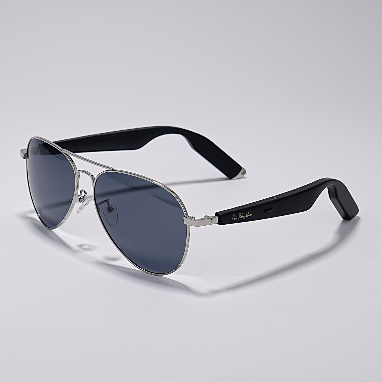 GoRhythm AI Smart Glasses with Bluetooth Safety Audio Glasses For Work Face-to-Face Translation & Call Translation for Hands-Free Music Playback and Calls, UV Protection, Waterproof.