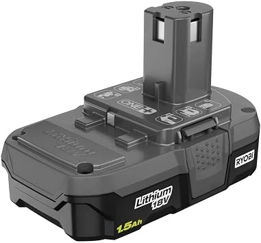 Ryobi P215K 18-Volt ONE+ Lithium-Ion Cordless 1/2 in. Drill/Driver Kit with (1) 1.5 Ah Battery and 18-Volt Charger