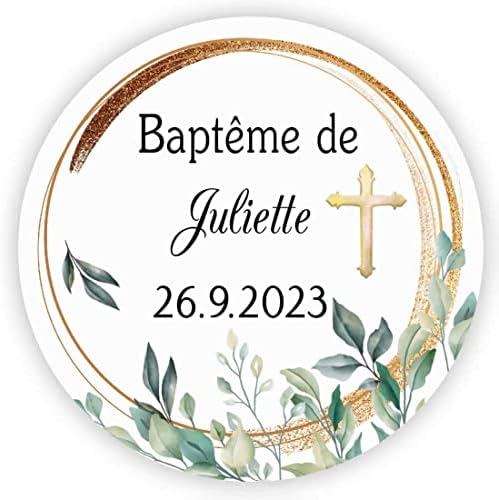 Autocollant Carte Bancaire 50 Autocollants Mariage MameArt - 4cm - Design Fleurs Et Cœur - Pour Dragées Et Cadeaux étiquettes Dragées Fête