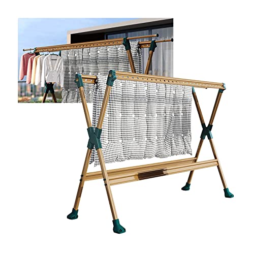 Étendoir rétractable 250 cm pour sécher les grands draps