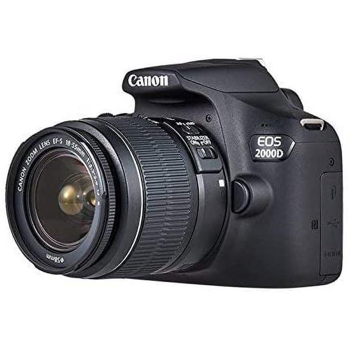 SSE Canon EOS 2000D con lentes 18-55mm, 50mm y telefoto miniatura 2