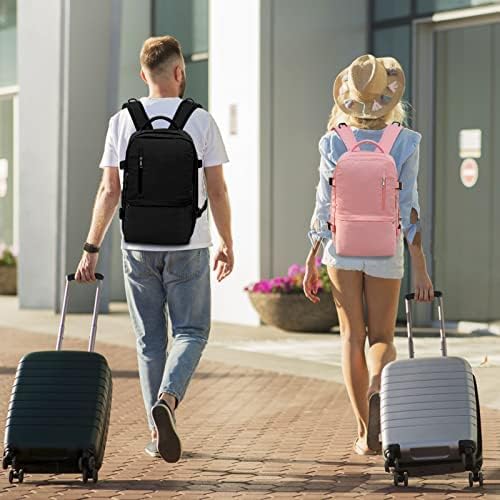 Hayayu Hand Luggage 40 x 25 x 18 cm for Ryanair Cabin Luggage, 18 L Travel Backpack, Waterproof Hand Luggage, Aircraft Backpack, Travel Rucksack, Daypacks, School Backpack, Travel Backpack, Schwarz.a