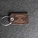Ox & Pine Handmade Leather Luggage Tag With Travel Quote - 100% Full-Grain Leather | 3.5